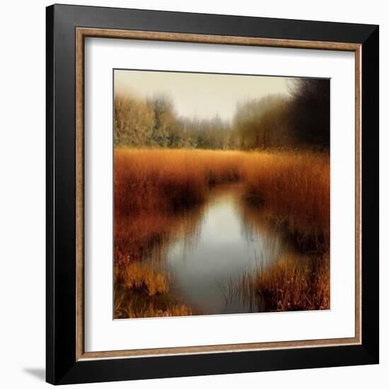 Sunlit Pond II-Madeline Clark-Framed Art Print