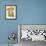 Sunlit Poppies III-Cheryl Baynes-Framed Art Print displayed on a wall