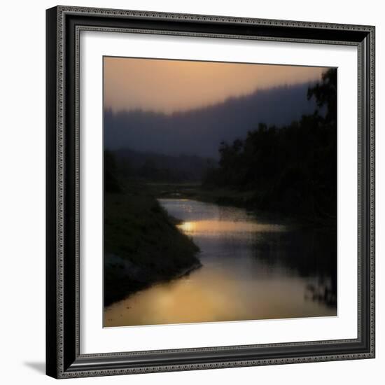 Sunlit River-Madeline Clark-Framed Art Print
