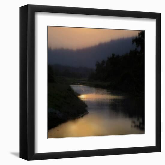 Sunlit River-Madeline Clark-Framed Art Print