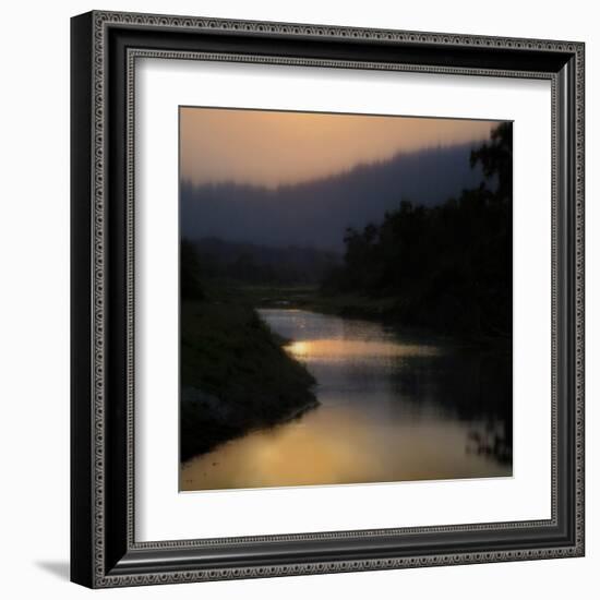 Sunlit River-Madeline Clark-Framed Art Print