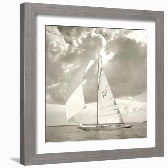 Sunlit Sails I-Michael Kahn-Framed Giclee Print