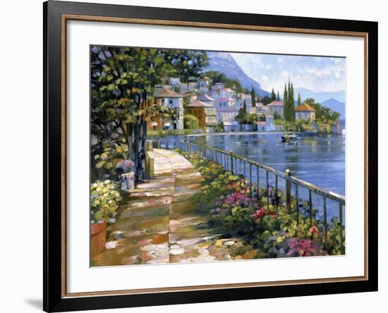 Sunlit Stroll-Howard Behrens-Framed Premium Giclee Print