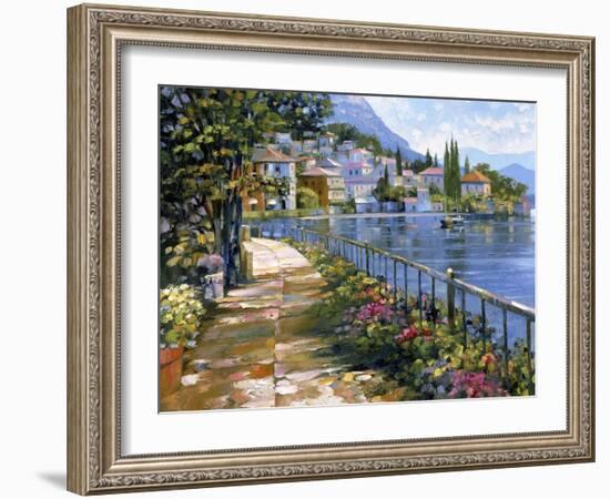 Sunlit Stroll-Howard Behrens-Framed Art Print