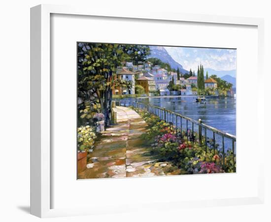 Sunlit Stroll-Howard Behrens-Framed Art Print