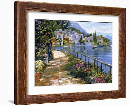 Sunlit Stroll-Howard Behrens-Framed Art Print