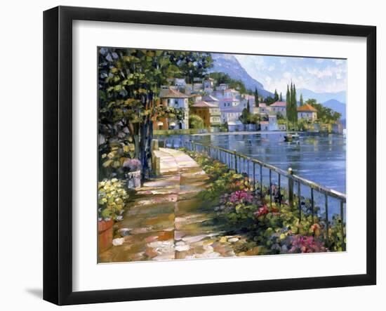 Sunlit Stroll-Howard Behrens-Framed Art Print