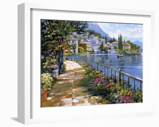 Sunlit Stroll-Howard Behrens-Framed Art Print