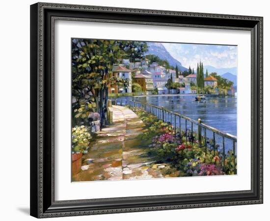 Sunlit Stroll-Howard Behrens-Framed Art Print