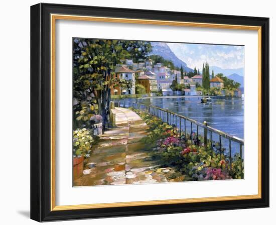 Sunlit Stroll-Howard Behrens-Framed Art Print