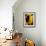 Sunlit Sunflowers II-Monika Burkhart-Framed Photographic Print displayed on a wall