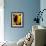 Sunlit Sunflowers II-Monika Burkhart-Framed Photographic Print displayed on a wall