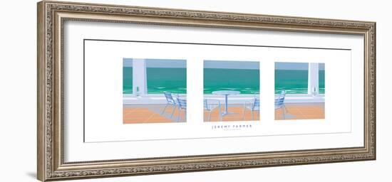 Sunlit Terrace-Jeremy Farmer-Framed Giclee Print