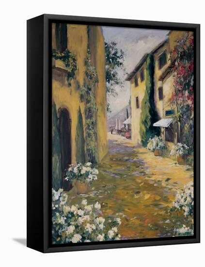 Sunlit VIlla I-Stevens Allayn-Framed Stretched Canvas