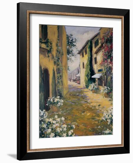 Sunlit VIlla I-Stevens Allayn-Framed Art Print