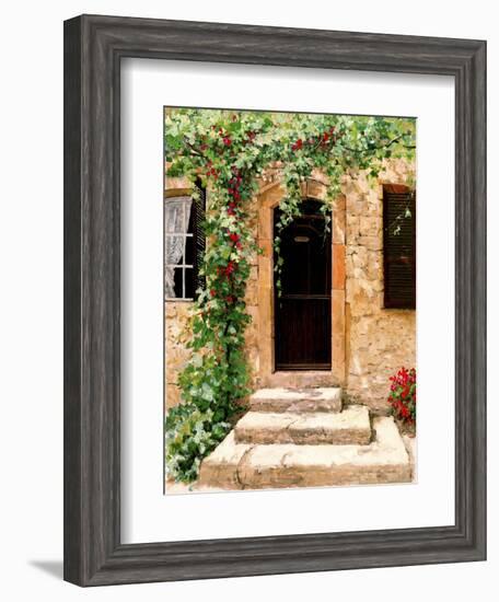 Sunlit Vines-Michael Swanson-Framed Art Print