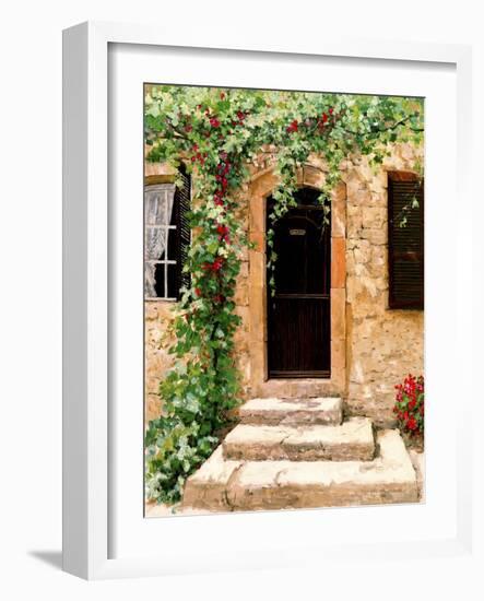 Sunlit Vines-Michael Swanson-Framed Art Print