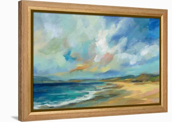 Sunny Bay-Silvia Vassileva-Framed Stretched Canvas