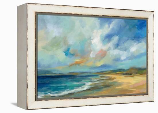 Sunny Bay-Silvia Vassileva-Framed Stretched Canvas