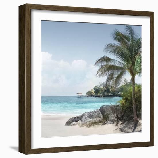 Sunny Beach Day-Mike Calascibetta-Framed Photo