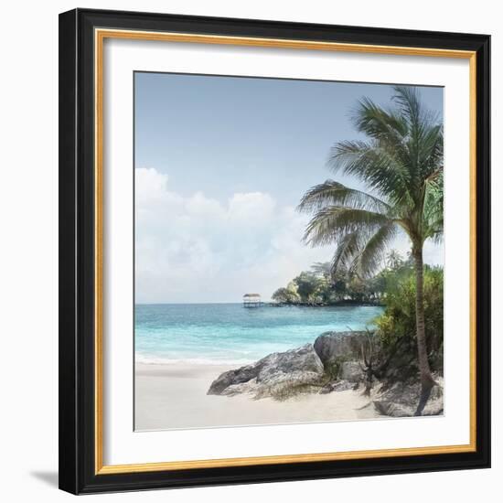 Sunny Beach Day-Mike Calascibetta-Framed Photo