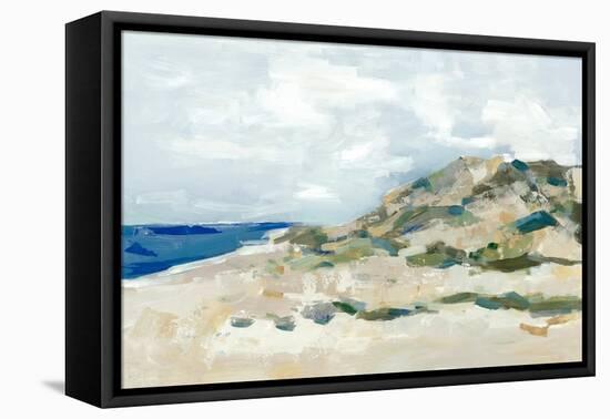 Sunny Beach Dune-Maya Woods-Framed Stretched Canvas