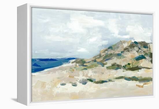 Sunny Beach Dune-Maya Woods-Framed Stretched Canvas