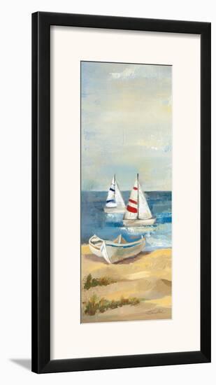 Sunny Beach Panel III-Silvia Vassileva-Framed Art Print