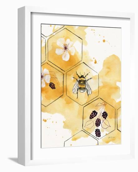 Sunny Bees III-Yvette St. Amant-Framed Art Print