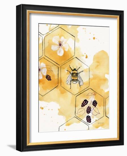 Sunny Bees III-Yvette St. Amant-Framed Art Print