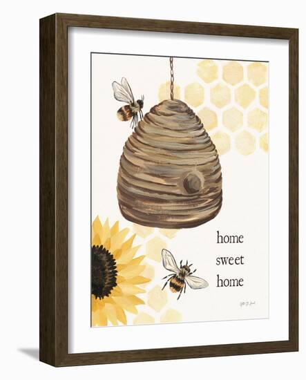 Sunny Bees IV-Yvette St. Amant-Framed Art Print