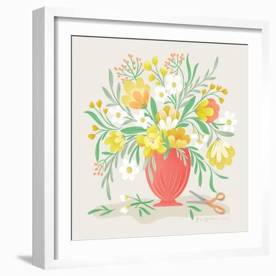 Sunny Bouquet-Gia Graham-Framed Art Print