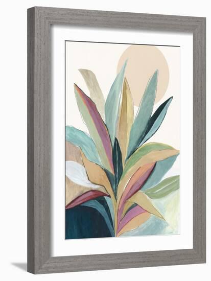 Sunny Bright Leaves I-Asia Jensen-Framed Art Print