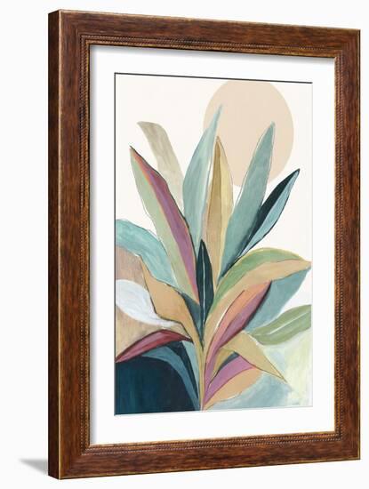 Sunny Bright Leaves I-Asia Jensen-Framed Art Print