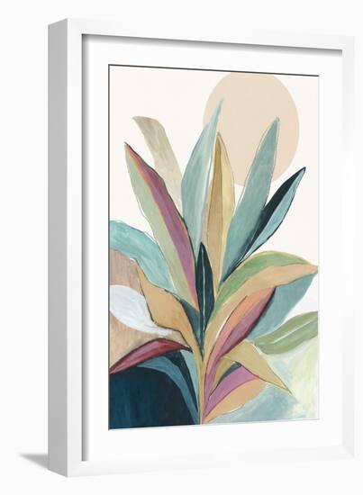 Sunny Bright Leaves I-Asia Jensen-Framed Art Print