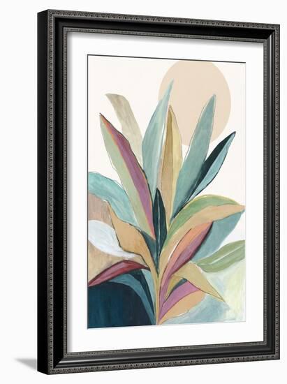 Sunny Bright Leaves I-Asia Jensen-Framed Art Print