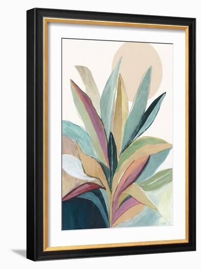 Sunny Bright Leaves I-Asia Jensen-Framed Art Print