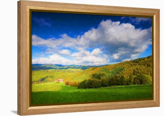 Sunny Country-Philippe Sainte-Laudy-Framed Premier Image Canvas