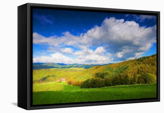 Sunny Country-Philippe Sainte-Laudy-Framed Premier Image Canvas