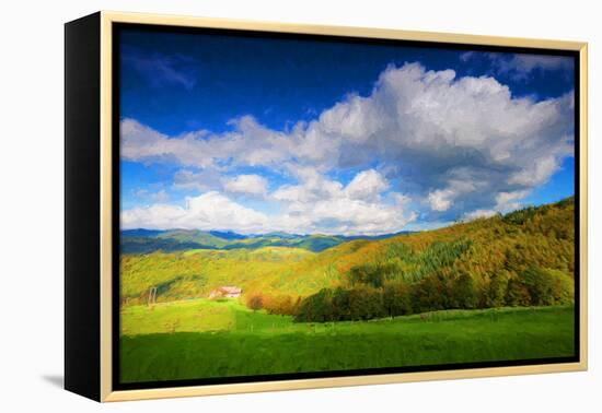 Sunny Country-Philippe Sainte-Laudy-Framed Premier Image Canvas