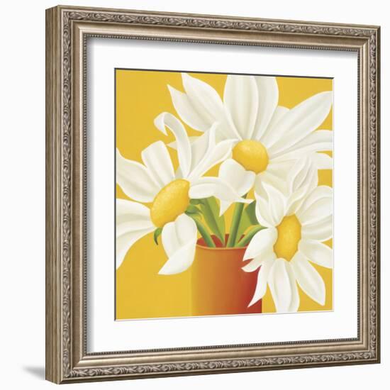 Sunny Daisies-Sarah Horsfall-Framed Giclee Print