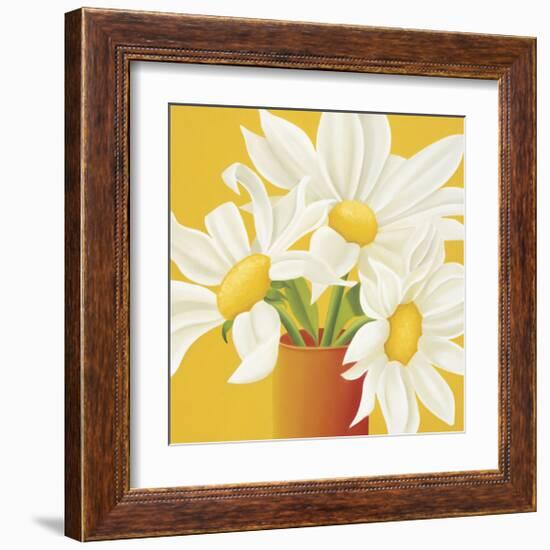 Sunny Daisies-Sarah Horsfall-Framed Giclee Print