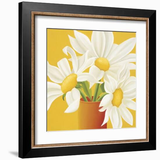 Sunny Daisies-Sarah Horsfall-Framed Giclee Print