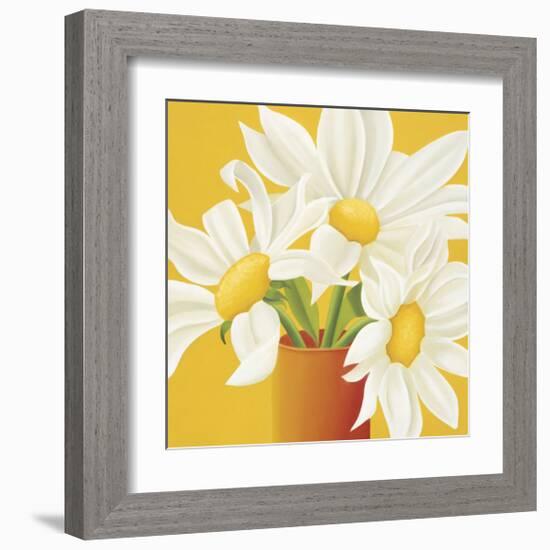 Sunny Daisies-Sarah Horsfall-Framed Giclee Print