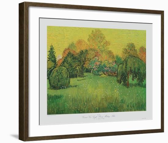 Sunny Day, Arles-Vincent van Gogh-Framed Collectable Print