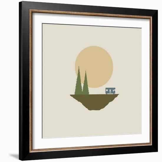 Sunny Day for Camping-Tammy Kushnir-Framed Giclee Print