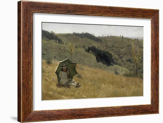 Sunny Days, 1874-Sir Lawrence Alma-Tadema-Framed Giclee Print