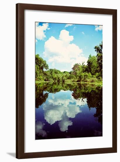 Sunny Days On The River-Bruce Nawrocke-Framed Photo