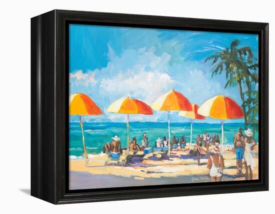 Sunny Daze-Jane Slivka-Framed Stretched Canvas