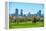 Sunny Denver Skyline-duallogic-Framed Premier Image Canvas